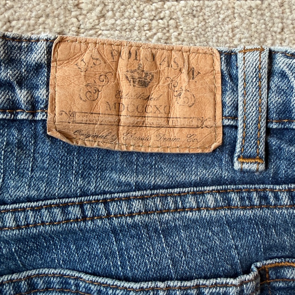 US Polo Assn Relaxed Blue Jeans - Picture 2 of 5